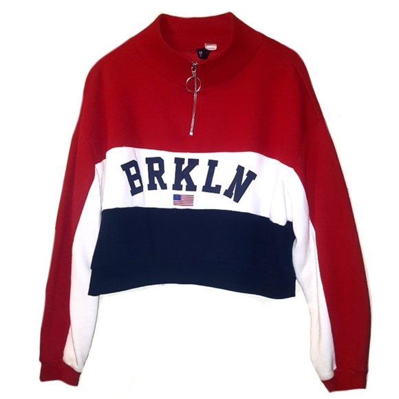 DIVIDED Cropped Sweater - Picture 1 of 15